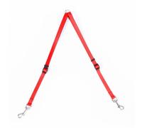 Acoplador de Nylon para perros - Duvo Plus - Color del Producto: Rojo | Mediciones: 40-70 cm/15 mm