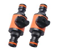 Acoplador de pezón, control de flujo, válvulas de desconexión rápida, materiales ABS, para tuberías de agua al aire libre, sistemas de riego, válvulas de control de flujo ABS