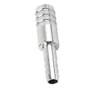 Acoplador de púas de acero inoxidable 304 de 1 pieza, conector recto de 50 a 80 mm de longitud, accesorio de extensión for manguera de agua.(8mmx16mmx55mm)