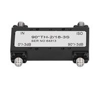 Acoplador de Puente 3DB microstrip acoplador de Banda Ancha de aleación de Aluminio para Banda Ancha para cdma LTE wifi2.4 wifi5.8 l s c Banda Negra