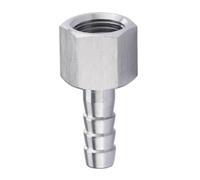Acoplador de tubería de acero inoxidable, rosca macho-hembra a espiga de manguera SS304, conector de tubería, 1 pieza(Green,20MM*1/2INCH)