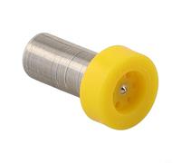 Acoplador de tubo de filtro de rociador de pintura de acero inoxidable con tapa de nailon, pantalla de filtro de herramienta neumática de aire para chorreadores de arena, adaptador de punta de malla