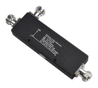 Acoplador direccional coaxial tipo N hembra 800 - 2500 MHz 200 W 5 dB-40 dB, acoplador RF de 50 ohmios para monitorización de señales y medición del transmisor en sistemas de comunicación (6 dB)