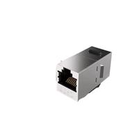 Acoplador en línea CAT7 blindado RJ45 8P8C Conector Cat6/Cat5e 10 Gbps(5PCS)