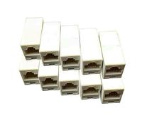 Acoplador Ethernet - Extensor Ethernet hembra a hembra | Enchufe modular 10x Conector de cable de red para una conectividad perfecta