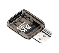 Acoplador - Extensor Adaptador Hembra A Hembra | Adaptador De Extensión Compatible Con HDTV 8K 60hz, Para Audio, Ordenador, Portátil, TV, HDTV, Proyector, Escritorio, Conferencia, Hogar, Oficina,