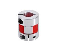 Acoplador Flexible de Eje para Motor Paso a Paso 8x12mm de Aluminio en Forma de Ciruela
