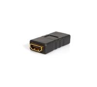 Acoplador HDMI - STARTECH - Hembra a Hembra - Adaptador de género - Negro - 19 pines