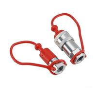 Acoplador hidráulico de conexión rápida ISO 7241-A Accesorios intercambiables /4 para NPT macho y hembra Adaptador de acero al carbono galvanizado Conector hidráulico para tractor Implementar rápido