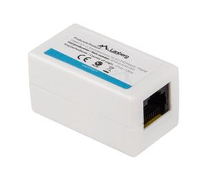 Acoplador LAN UTP RJ45 hembra a hembra Cat. 6 Lanberg - Blanco