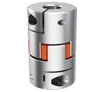 Acoplador LF 3 mandíbula D40L50 de aluminio ciruela acoplamiento eje Flexible conector Motor paso a CNC 8/10/12/12, 7/14/16/20/22mm