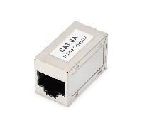 CAT6A modular coupler, full shielded RJ45 to RJ45