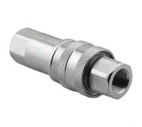 Acoplador rápido hidráulico resistente G1/4 hembra de acero al carbono conexión a prueba de fugas para diversas herramientas industriales
