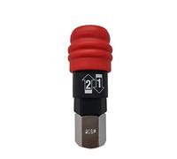 Acoplador rápido roscado hembra 1/4 pulgadas longitud 41 mm