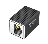 Acoplador RJ45 blindado Cat7 10Gbps Ethernet extensor de alta velocidad para oficina/centro de datos y acoplador Ethernet estable