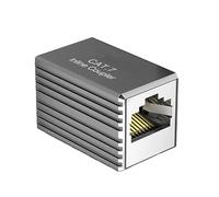 Acoplador RJ45 blindado Cat7 10Gbps Ethernet extensor de alta velocidad para oficina/centro de datos y acoplador Ethernet estable