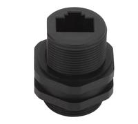 Acoplador RJ45, Extensión Eth Hembra a Hembra, Adaptador Extensor Ethernet Impermeable IP68 para