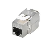 Acoplador RJ45 Hembra, blindaje de Zinc (STP), PoE+, acoplador Ethernet Modular RJ45, Cat8, Cat7, Cat6A(10PCS,CAT7 STP)