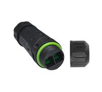 Acopladores de cable de fibra óptica de extensión de conector de fibra óptica para uso en exteriores con clasificación IP68 y retardante de llama