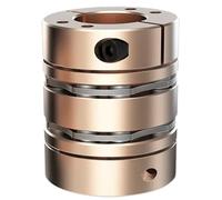 Acopladores de diafragma motor CNC D40L50 tipo abrazadera doble disco acoplador eje flexible