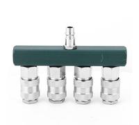 Acopladores Rápidos para Mangueras de Aire Comprimido 1/4 Pulgadas NPT - Conector Hembra y Macho para Herramientas Neumáticas