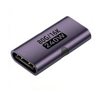 Acopladores tipo C - Extensor de suministro de energía, polímero resistente al calor, núcleo de cobre blindado incluyendo amplificador de señal, enlace de presentación de video portátil para el hogar