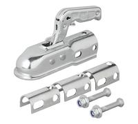 Acoplamiento Bola 1300kg SL100kg Barra de Tracción Redondo 35-50 MM 3 Agujeros