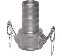 Acoplamiento de acero inoxidable Camlock DN 90 (4'') Pilar de manguera (100 mm) Tipo C MIL-C-27487
