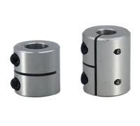 Acoplamiento de aleación aluminio D16L24 D20L20 D20L25 piezas impresora 3D abrazadera acoplador eje rígido accesorio acoplamiento servomotor paso a