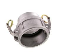 Acoplamiento de aluminio Camlock DN 75 (3'') R 3'' rosca macho tipo B MIL-C-27487