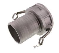 Acoplamiento de aluminio Camlock DN 90 (4'') Pilar de manguera (100 mm) Tipo C MIL-C-27487