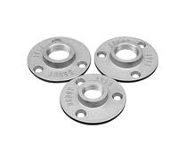 Acoplamiento De Brida Aluminio 1 pieza de accesorios tubería hierro, montaje en pared, brida antigua, herramienta Hardware, bridas fundido, Gietijzeren Buisleidingen(Aluminum alloy,DN20)