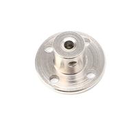 Acoplamiento De Brida Aluminio Acoplamiento de brida rígida Acoplador eje guía del motor Conector(5MM)