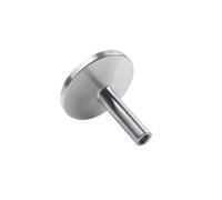 Acoplamiento de brida Conector de abrazadera triple KF acero inoxidable 304, accesorio for tubería, mandril torno alta precisión KF16 a KF50, 1 pieza(10mm*50)