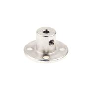 Acoplamiento de brida rígida for motores paso a paso, acoplador de eje de acero con llave de cabeza hexagonal y tornillos, 1 ud.(8mm)