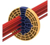 Acoplamiento de cables - Gadget de organización de cables Ethernet, herramientas de red para ahorrar tiempo | Tire y enrolle los cables sin problemas, fácil gestión de cables Para cables
