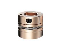 Acoplamiento de diafragma flexible de 14 mm a 30 mm, acoplador de servomotor paso a paso de 8 tornillos y mayor par(24X24)