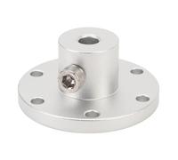 Acoplamiento de eje con brida de 8 mm, buje de montaje universal de aluminio con tornillo hexagonal para motor de modelo RC de bricolaje, acoplador de eje guía de motor ligero meca