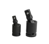 Acoplamiento de eje con junta universal, 2 uds 1/2 ''3/8'' adaptador Ext de toma impacto junta Universal rotación 360 minería y metalurgia