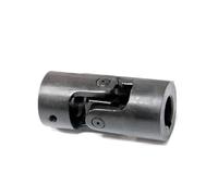 Acoplamiento de eje con junta universal giratoria, Acoplamiento de junta universal con orificio 10-35 mm en cruz dirección chavetero(12x24x51mm keyway 4mm)