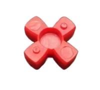 Acoplamiento de eje de almohadilla amortiguadora flexible, kit de elementos flexibles GR10/12/14 de 5 piezas - Elastómero de mandíbula for amortiguación de vibraciones y reducción de ruido