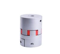 Acoplamiento de eje flexible de aluminio ciruela D65 L90, conector de motor, acoplador flexible de 15 mm a 35 mm, D65L90 (16/22/28/30 mm)(18X22)