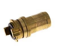 acoplamiento de latón para manguera de seguridad GEKA de 32 mm (1 1/4'')