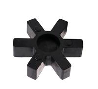 Acoplamiento de mandíbula en L, almohadilla universal de goma L99 L100, acoplador de transmisión mecánica sólida con diseño, conector de maquinaria para transporte de construcción de la industria de b