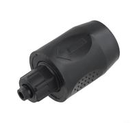 Acoplamiento de manguera para Karcher para Puzzi 81, 101, 102, 400 Series Conexión rápida y eficiente para mejores resultados de limpieza (negro)