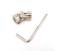 Acoplamiento de Metal de 3mm, 3.175mm, 4mm, 5mm y 6mm, Conector de acoplador de junta Universal for barco a control remoto, coche marino, camión sobre orugas, Robot(2.3mm to 4mm)