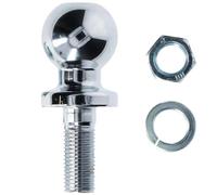 Acoplamiento de Remolque, Carril de Cabeza Esférica de 50mm 3,5T, Acoplamiento de Remolque de Cabeza Esférica, Perno de Ø22mm, para Barras de Acoplamiento con una Carga de Hasta 3,5 Toneladas