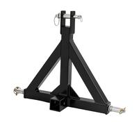 Acoplamiento de remolque de 3 puntos de 2 pulgadas, adaptador de 3 puntos, acoplamiento rápido de 3 puntos, enganche de remolque, enganche rápido de tres puntos para la mayoría de tractores y