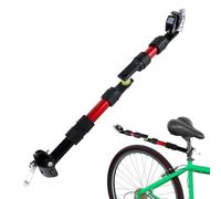 Acoplamiento de remolque de bicicleta - Conector universal para portaequipajes, construcción de aleación de metal duradera, diseño giratorio suave, kit de montaje fácil de instalar | Remolque de