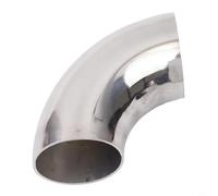 Acoplamiento de soldadura de codo de acero inoxidable 304 de alta durabilidad de 90 grados para uso sanitario industrial con acabado pulido suave (codo de 45 x 1.5 x 110)